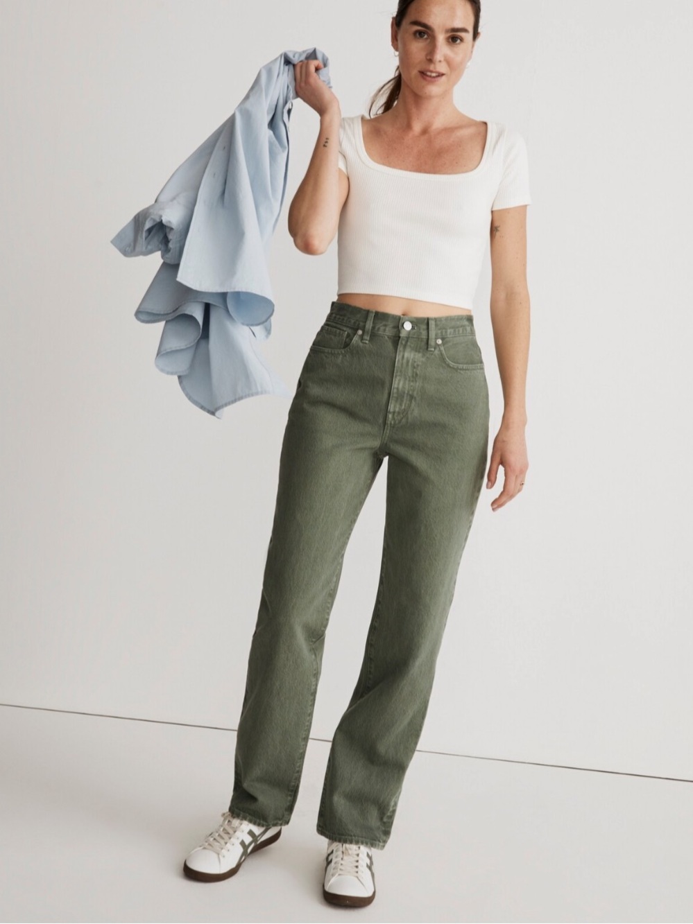Madewell baggy straight jean - Picture 3 of 4
